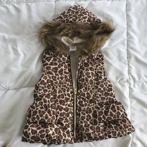 Leopard vest